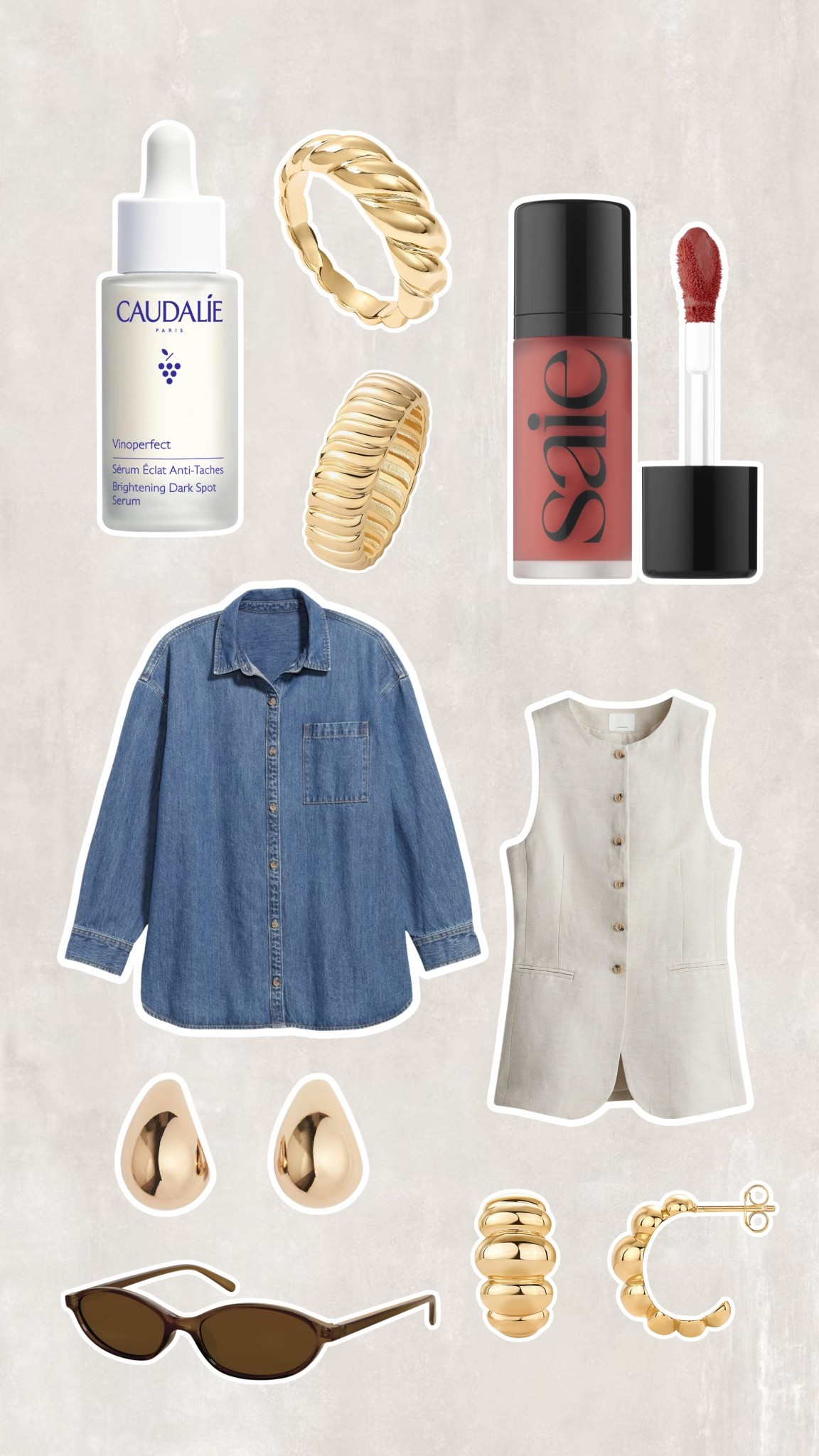 What’s in my cart

Clothes, jewelry, makeup, capsule wardrobe