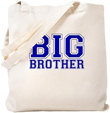 CafePress Big Brother Varsity Tote Bag Natural Canvas Tote Bag, Reusable Shopping Bag | Amazon (US)