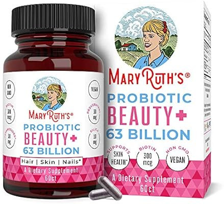 Vegan Probiotics for Women 63 Billion CFU by MaryRuth's - 2-in-1 Probiotic + Organic & Plant Base... | Amazon (US)