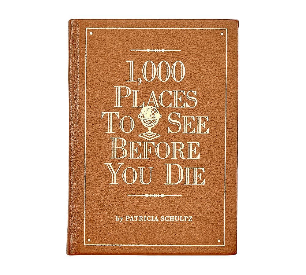 1,000 Places To See Before You Die Leather-Bound Book | Pottery Barn (US)