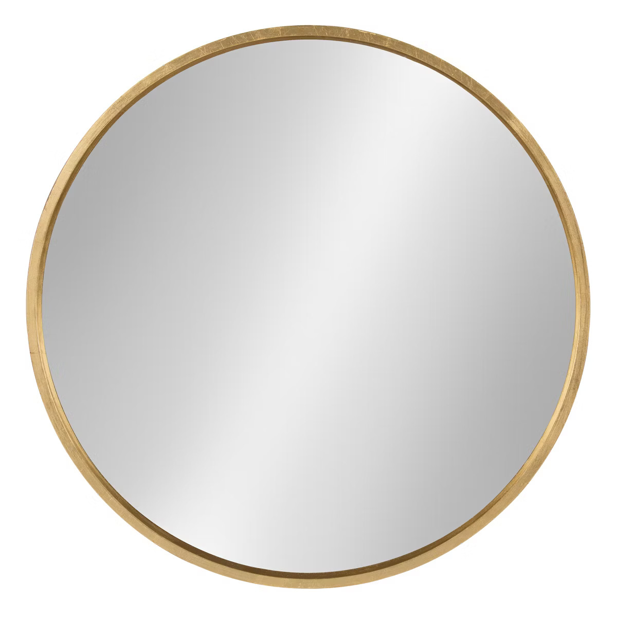 Travis Round Wood Accent Wall Mirror - Kate and Laurel All Things Decor | Target