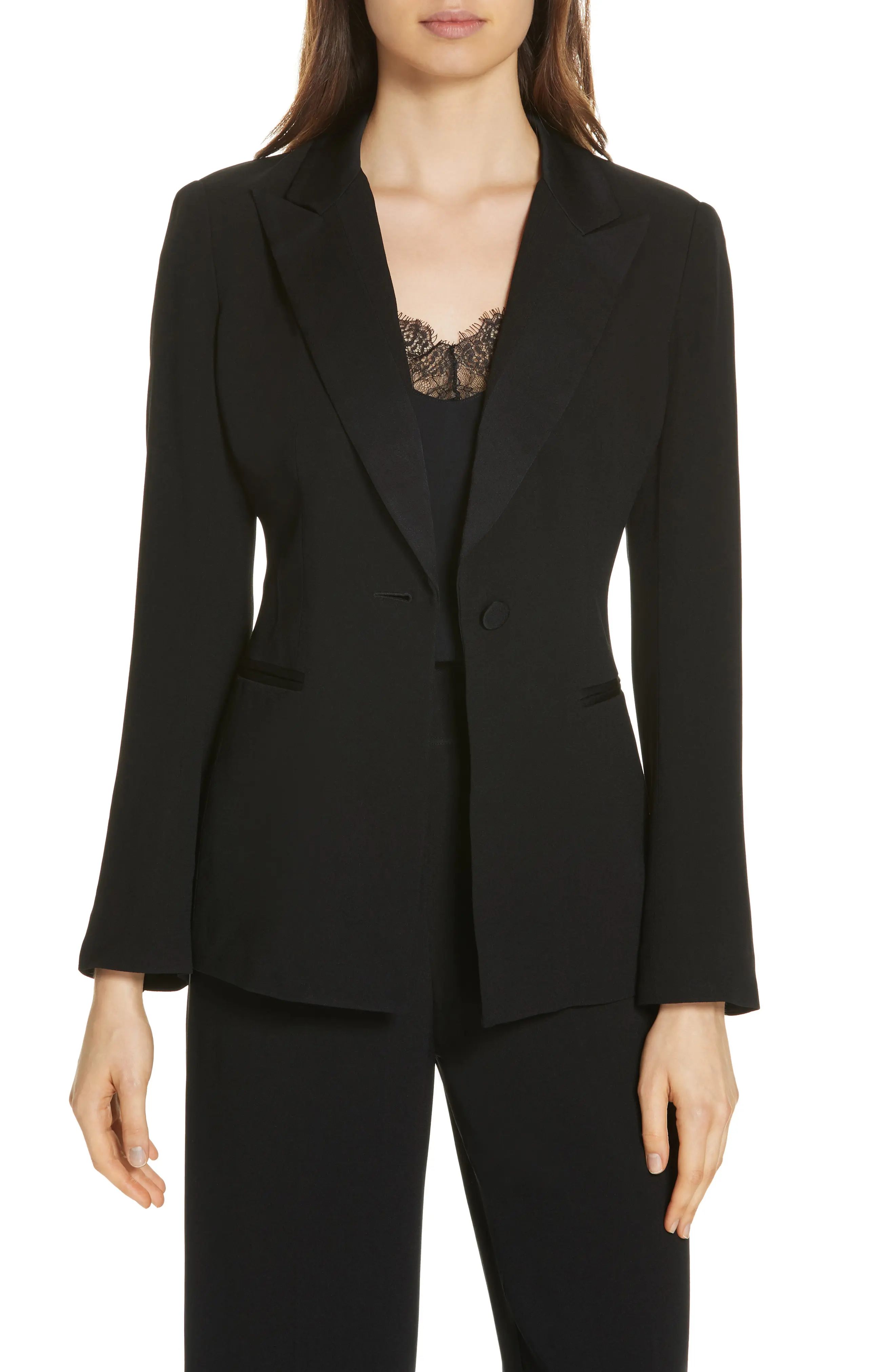 DVF Open Back Blazer | Nordstrom