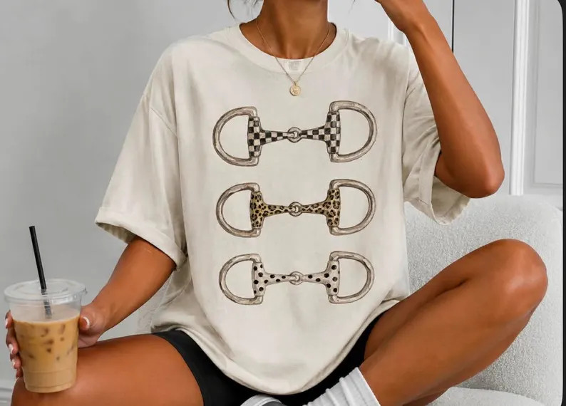Western Bit Graphic Tee - Etsy | Etsy (Global)