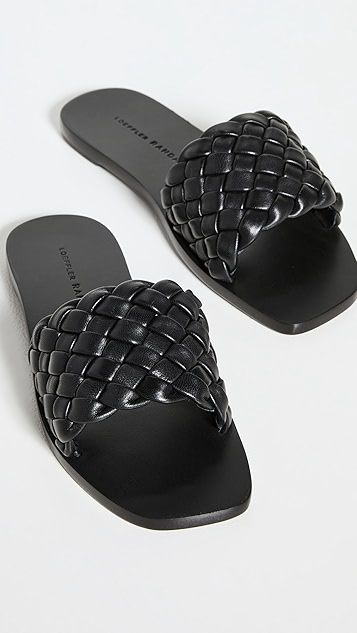 Woven Leather Plank Sandals | Shopbop