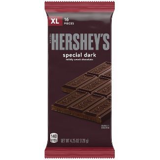 Hershey's Special Dark Mildly Sweet Chocolate Bar - 4.25oz | Target