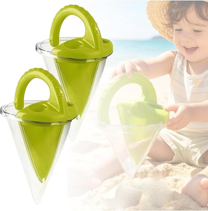 Amazon.com: Fuuosaa Sand Funnel Beach Toy-Sand and Water Mixing Toy Spilling Funnel, Drizzle Cast... | Amazon (US)