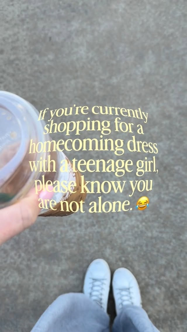 Starting a support group. All are welcome. We meet here every year. Bring your screenshots, rejected dresses, and emotional support coffee.

#parentingteens #parentinghumor #hoco

#LTKootd #LTKdayinmylife