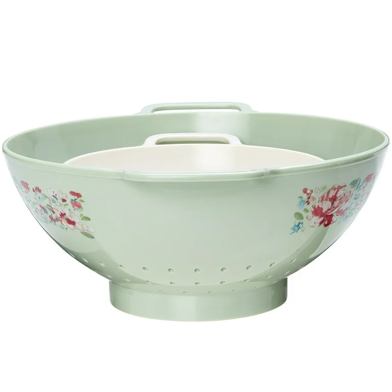 The Pioneer Woman Garden Party 2-Piece Plastic Colander Set | Walmart (US)