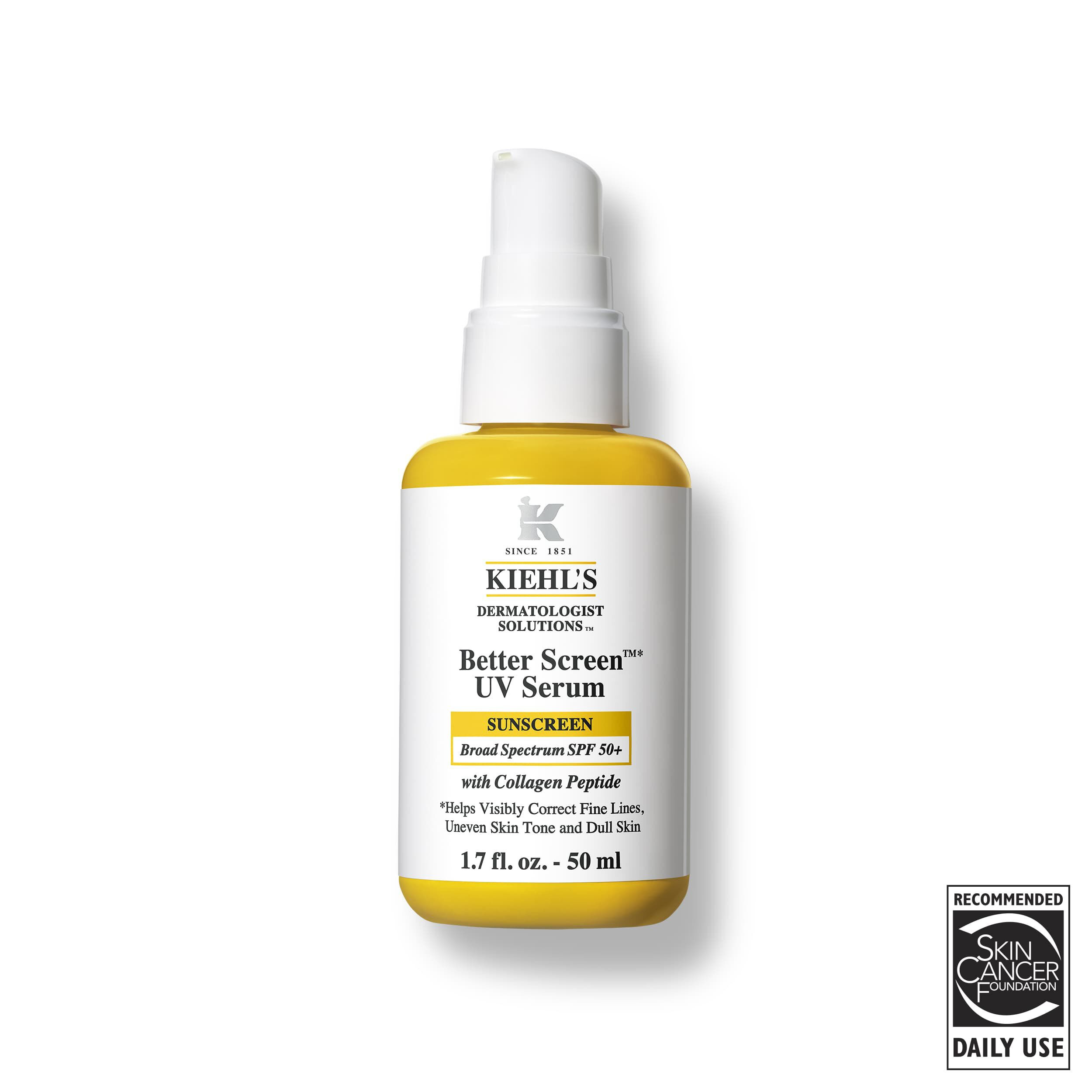 Better Screen™ UV Sunscreen Serum — SPF 50+ Sunscreen — Kiehl’s | Kiehl's