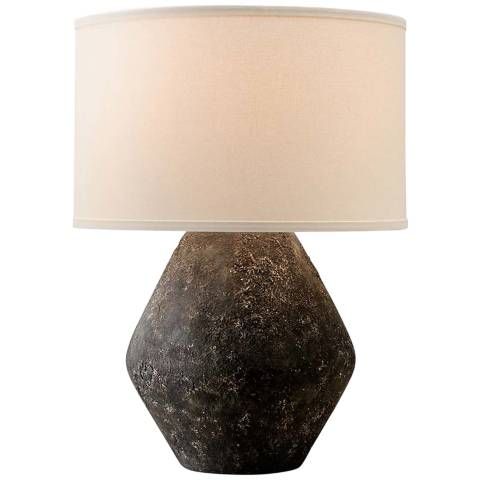Troy Lighting Artifact 23" High Graystone Ceramic Accent Table Lamp - #66K98 | Lamps Plus | Lamps Plus