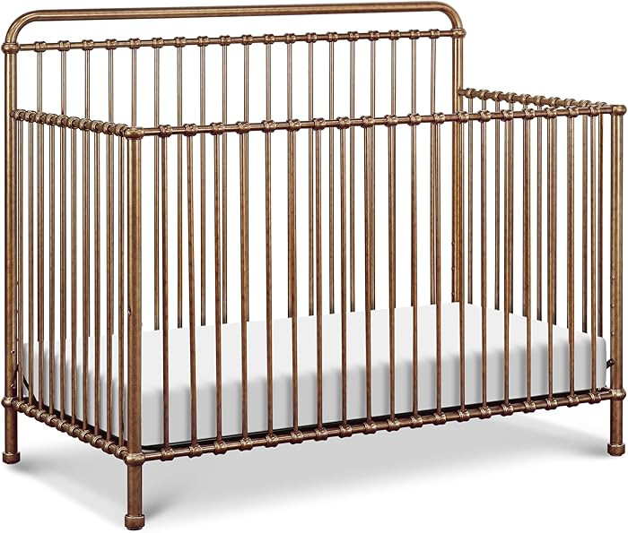NAMESAKE Winston 4-in-1 Convertible Crib - GREENGUARD Gold Certified Metal Baby Crib Convertible ... | Amazon (US)