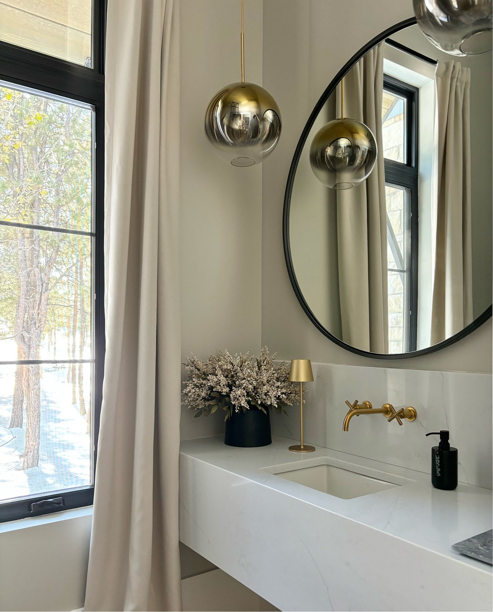 Dressed up our powder bathroom with these affordable curtains. Also love having this mini lamp for ambience. Comes in a set of two and cordless! I’m placing them through out our home💫


#LTKHome #LTKStyleTip