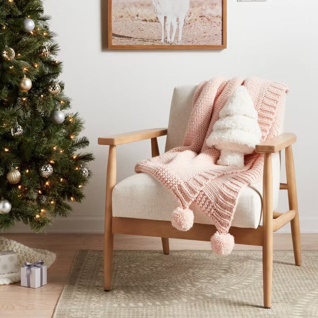 Sherpa Shaped Christmas Tree Ivory - Threshold™ | Target