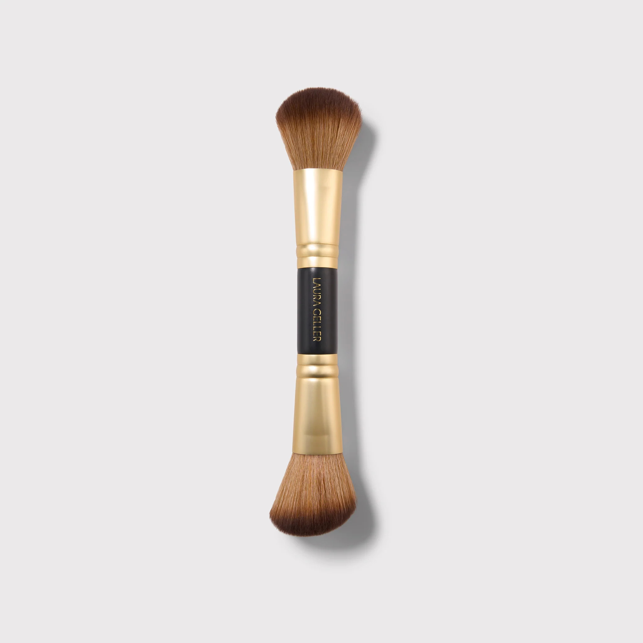 Dual-Ended Blush + Bronzer Precision Brush | Two-in-One Brush for Sculpting and Blending | Laura Geller