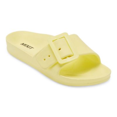 Mixit Womens Blown EVA 1-Band Slide Sandals | JCPenney