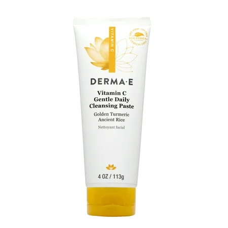 Derma E Vitamin C Gentle Daily Cleansing Paste, 4 Oz | Walmart (US)