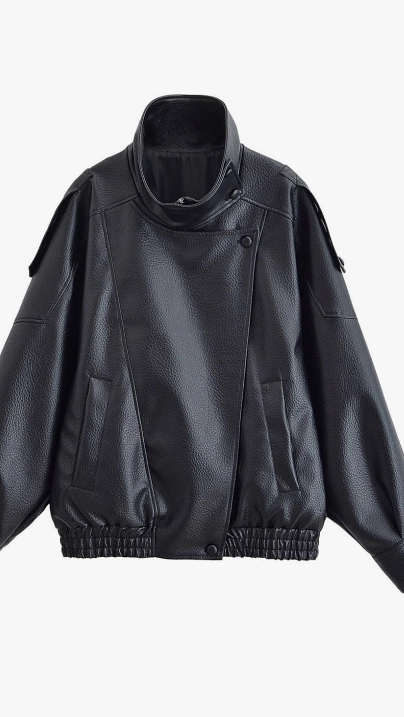  Women’s Oversized Faux Leather Jacket Casual High Collar



#LTKFindsUnder100 #LTKHoliday #LTKOver40