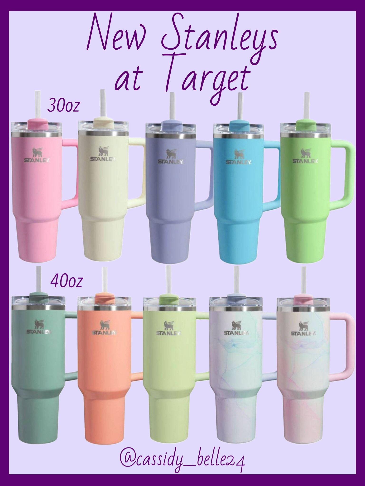 New Stanley colors at Target! 🤩
#stanley #tumbler #target

#LTKGiftGuide