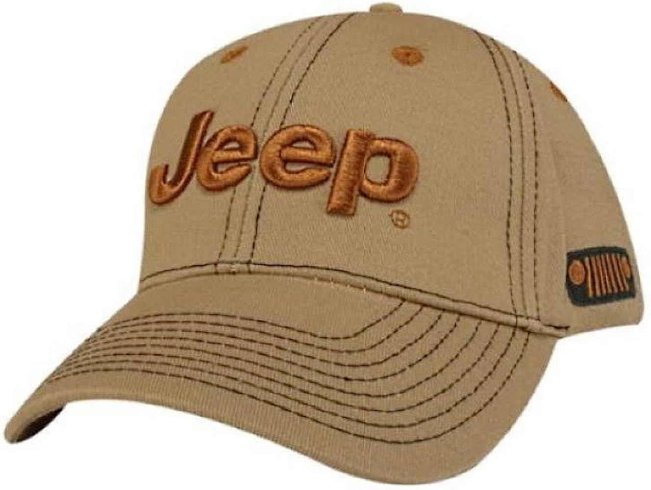 FCA Jeep 3D Logo Snapback Cap | Amazon (US)