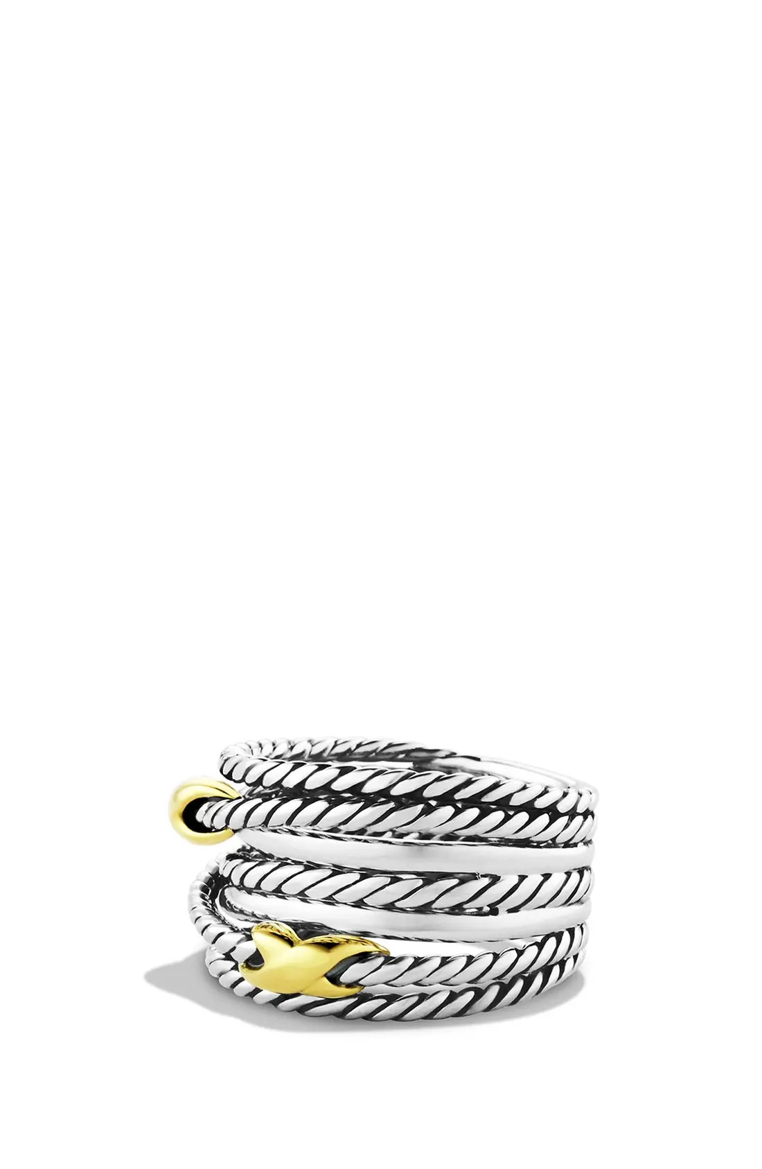 Women's David Yurman Double X Crossover Ring | Nordstrom