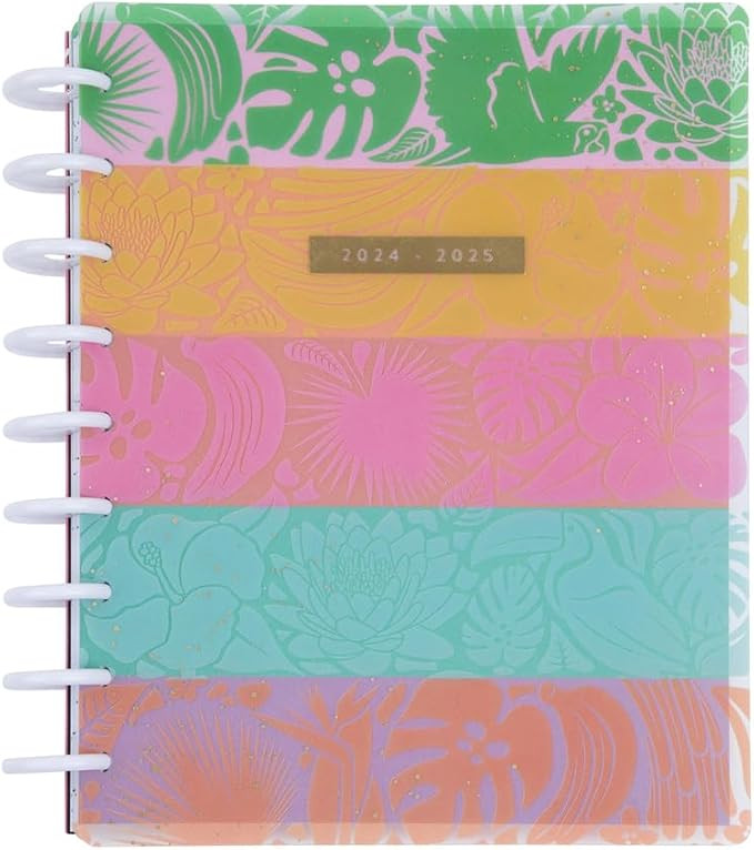 Happy Planner Disc-Bound Mid-Year 12-Month Dashboard Planner, Academic Planner July 2024–June 2... | Amazon (US)