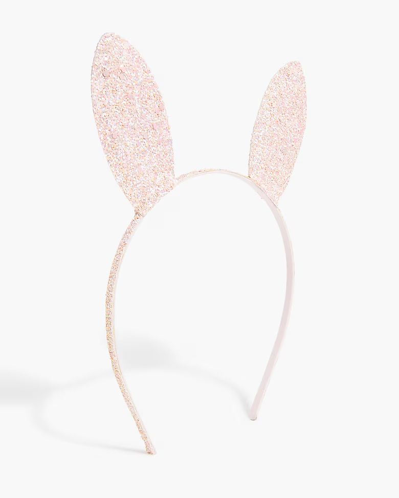 Girls' bunny ear headband | J.Crew Factory