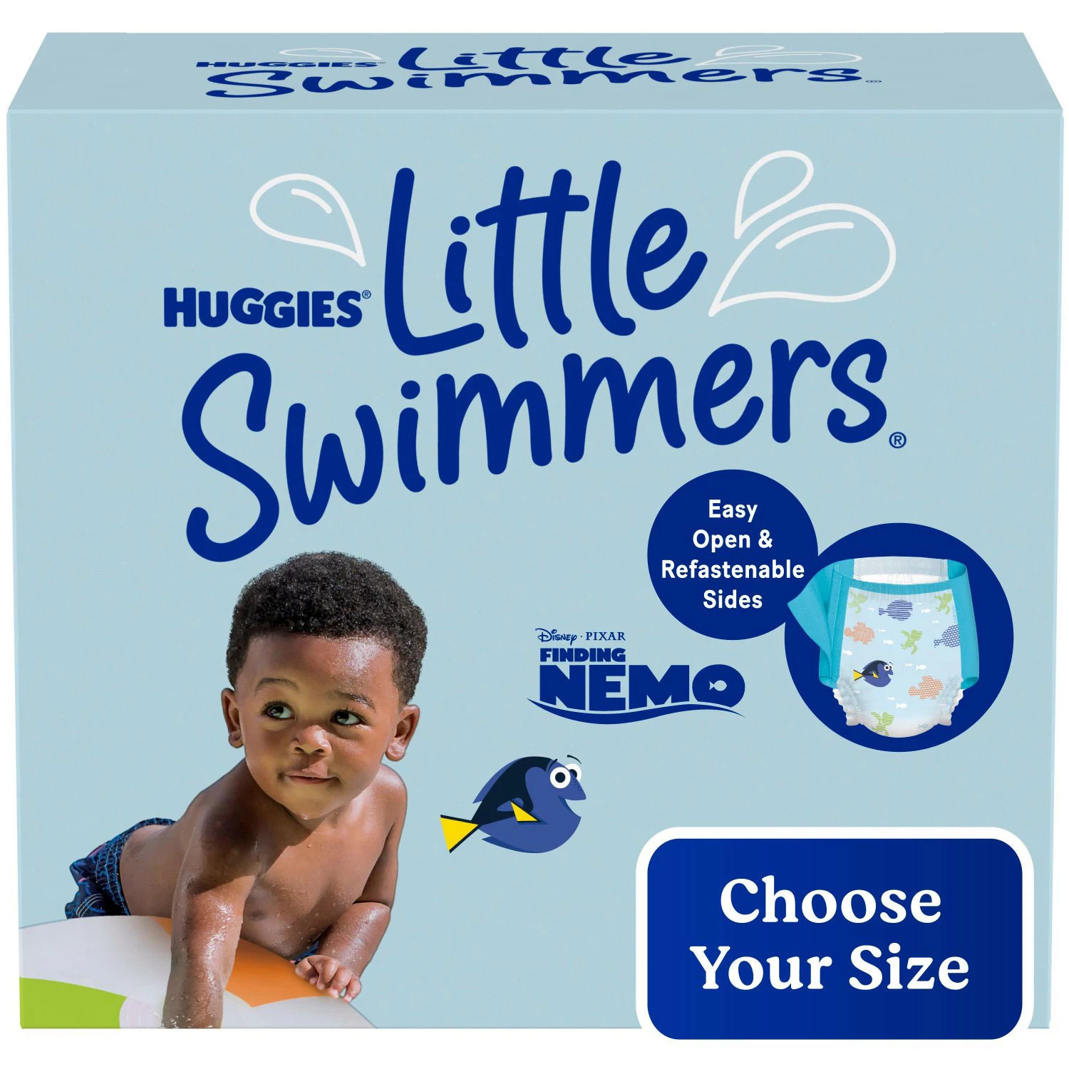 Huggies Little Swimmers Swim Diapers, Size 5/6 - 34 ct. (32+ lbs):- 5/6 - 34 ct. (32+ lbs) | Sam's Club