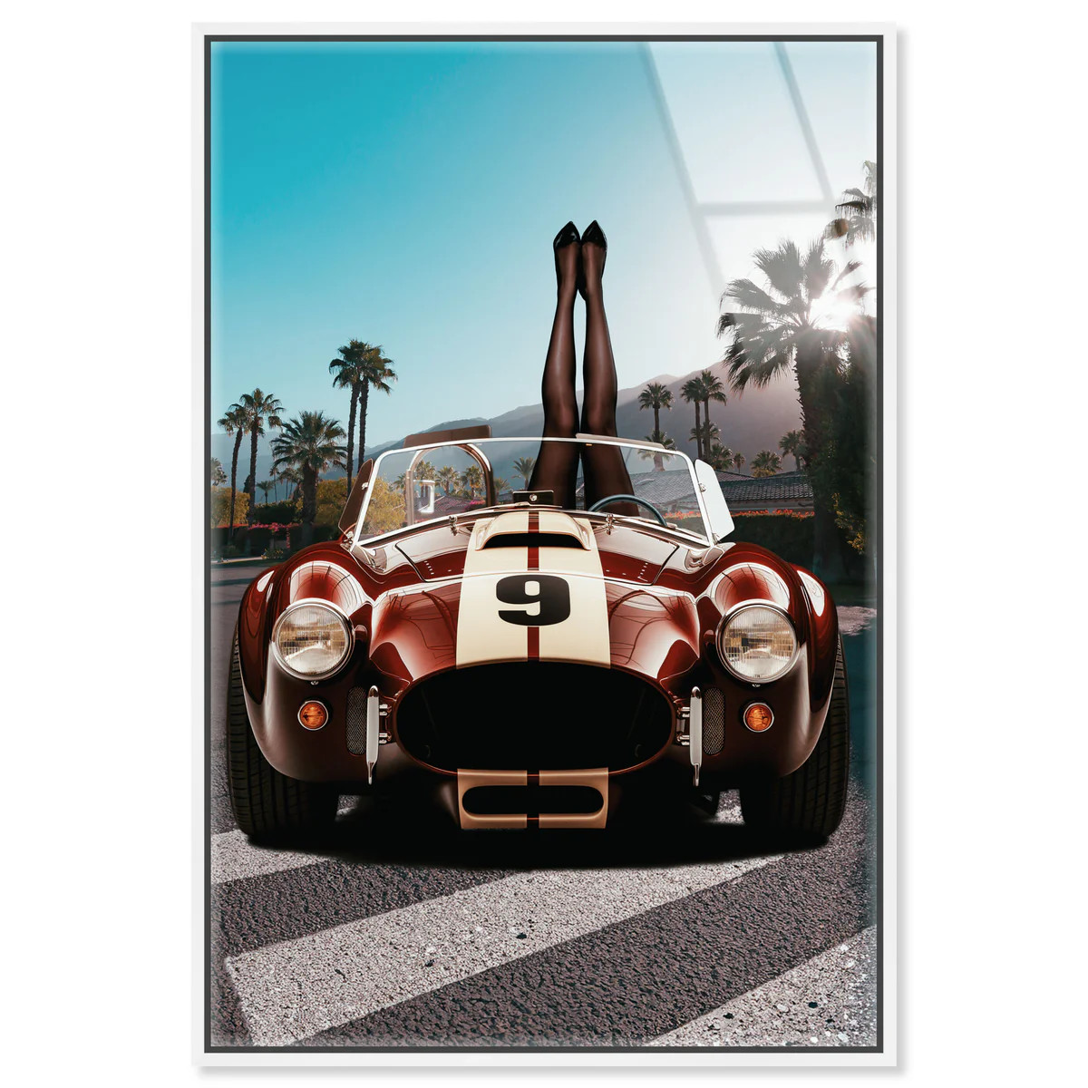 Legs up Cobra - Framed Acrylic Art | Oliver Gal