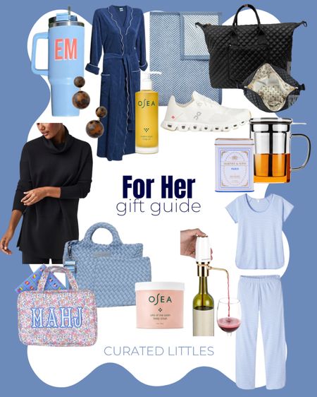 A curated gift guide for her.

#LTKGiftGuide #LTKfamily #LTKHoliday