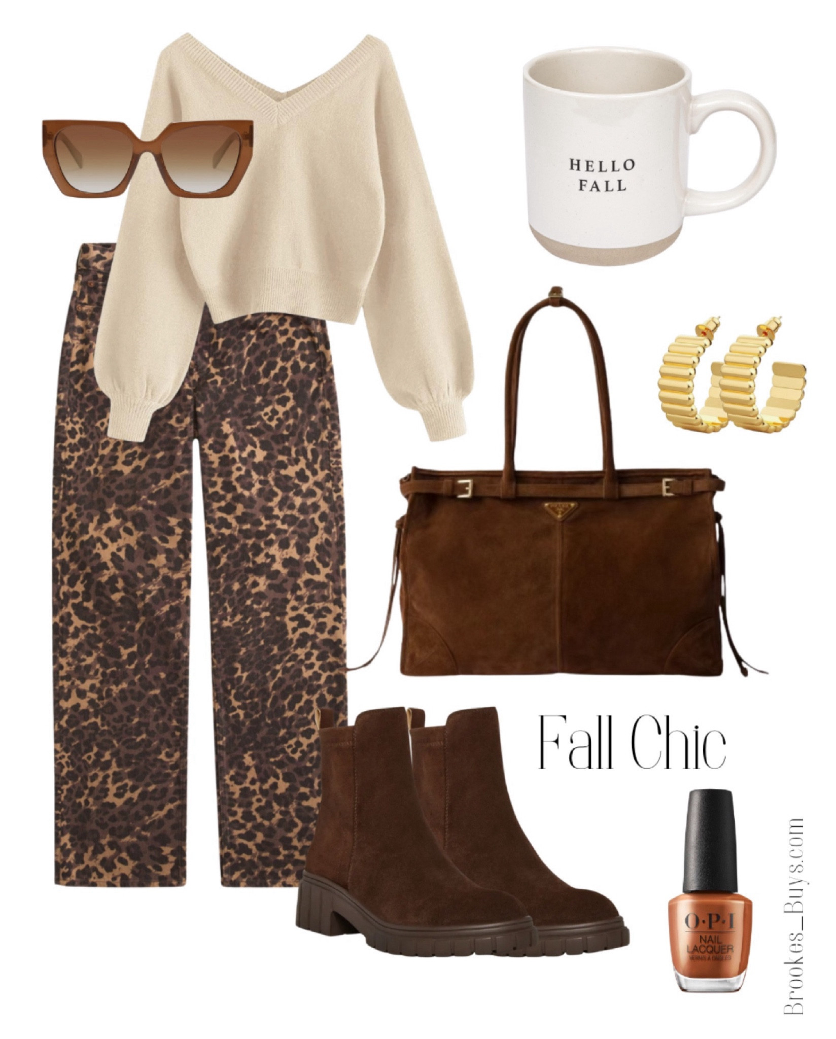 Suede is the trend for fall!  I love this bag and shoes!  The animal print jeans are a must for this season  

#LTKWorkwear #LTKSeasonal #LTKShoeCrush