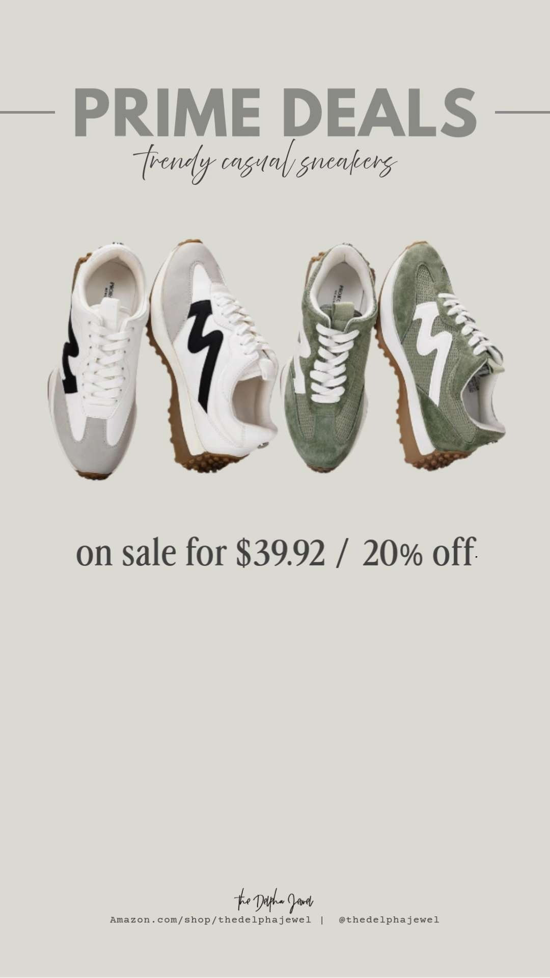 Project Cloud makes some of the most comfortable shoes! These sneakers come in several colors. On sale $39.92/20% off 

 #LTKootd #LTKSaleAlert