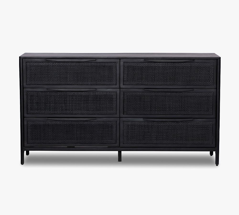 Dolores 6-Drawer Cane Dresser | Pottery Barn (US)