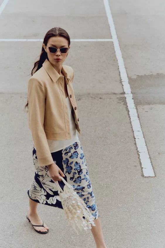 PEARLESCENT APPLIQUÉ BAG | Zara US