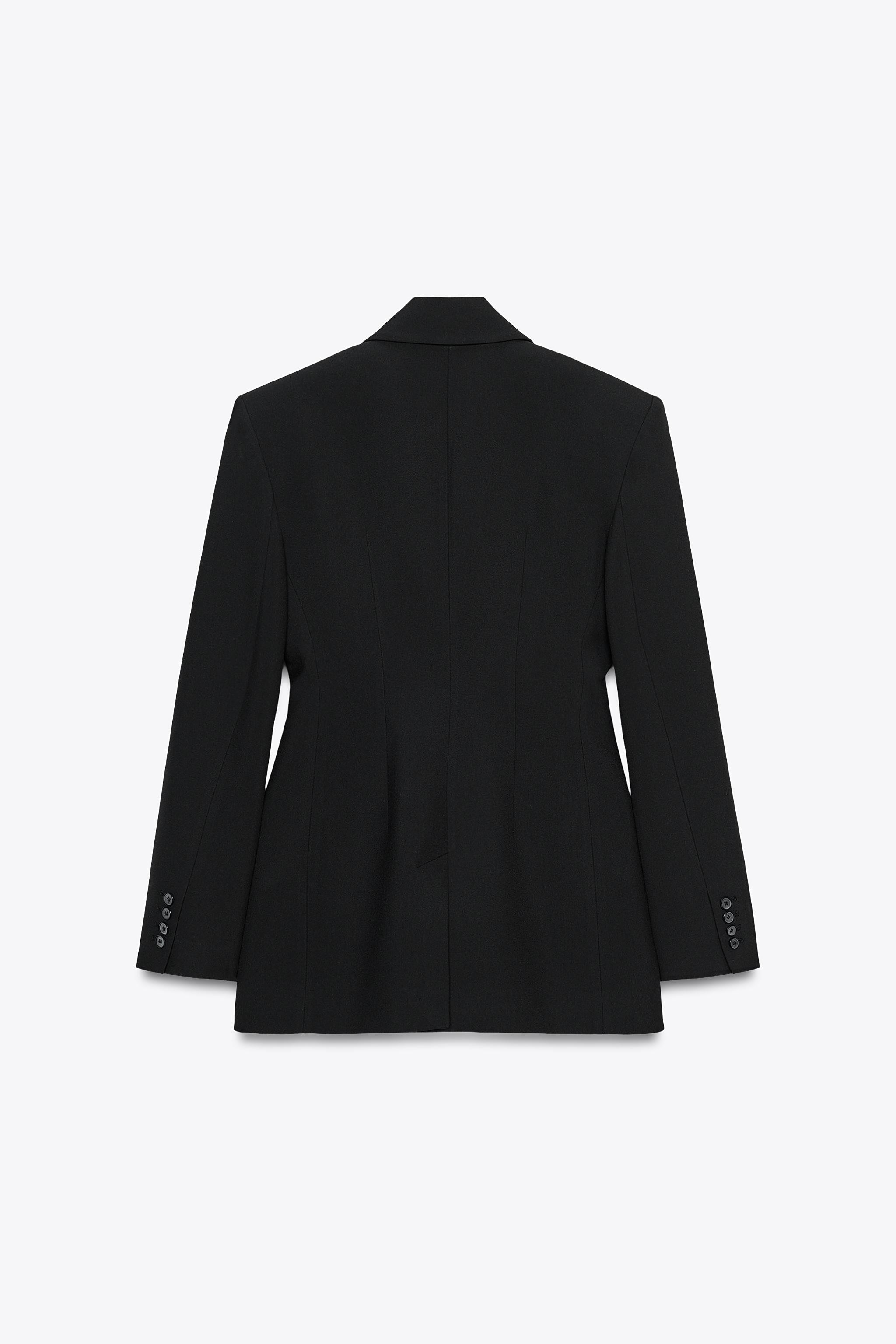 ZW COLLECTION FITTED BUTTON BLAZER | Zara US