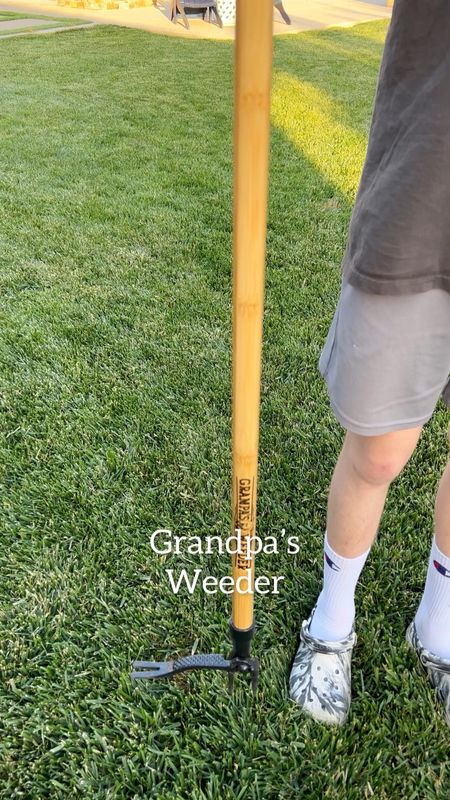 Comment: Amazon for the link 
If you have weeds, which who doesn’t, then you need this gadget!! Landon and I have been loving it! No more bending over to pick weeds, and it pulls out the root too! A total must have! #founditonamazon 

#LTKFind #LTKunder50 #LTKhome
