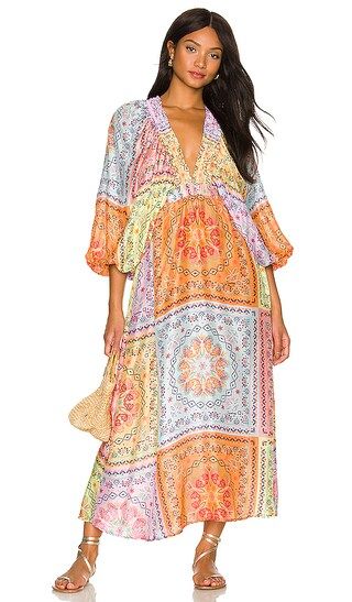 Tiya Dress in Saint Tropez | Revolve Clothing (Global)