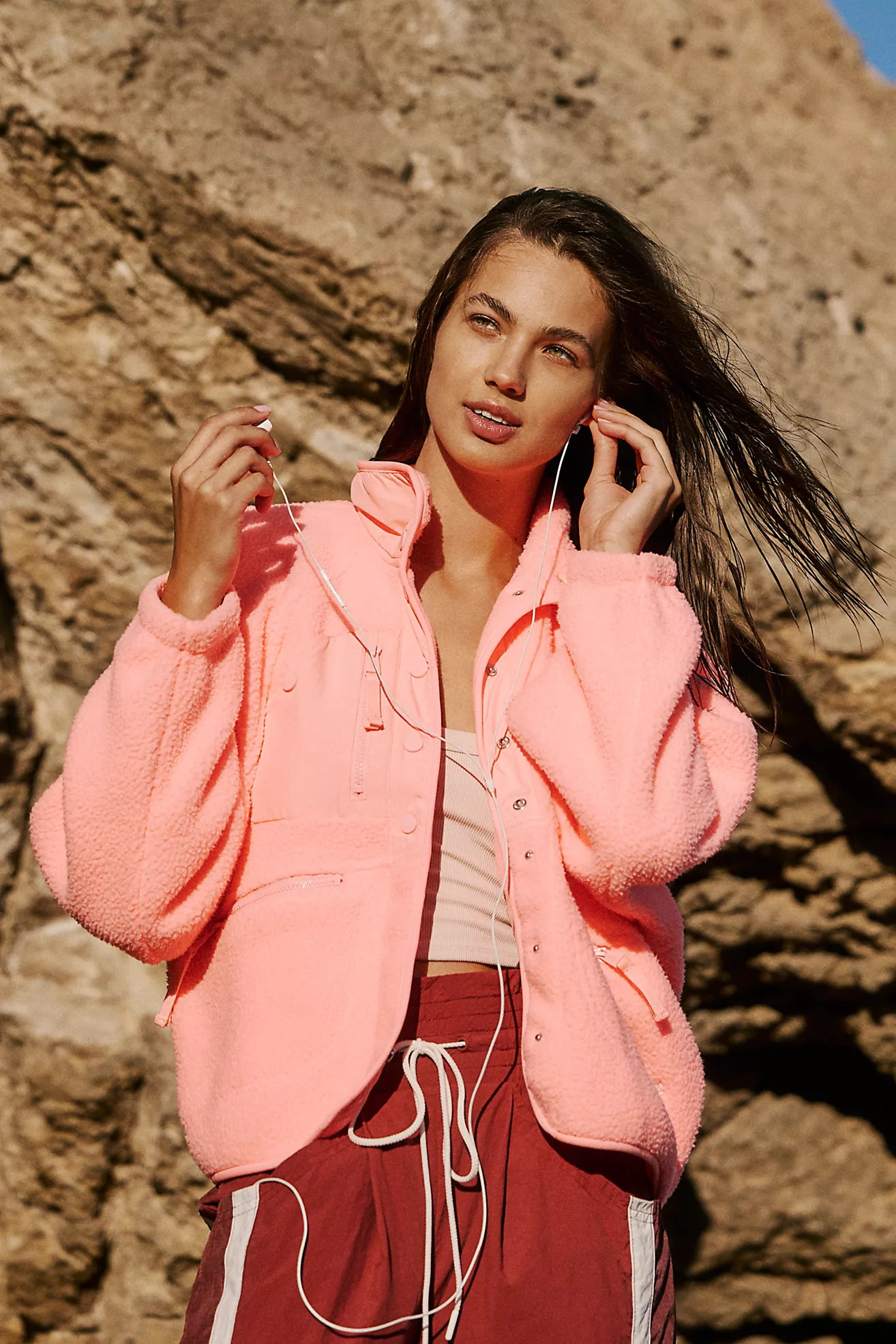 Hit The Slopes Fleece Jacket | Free People (Global - UK&FR Excluded)