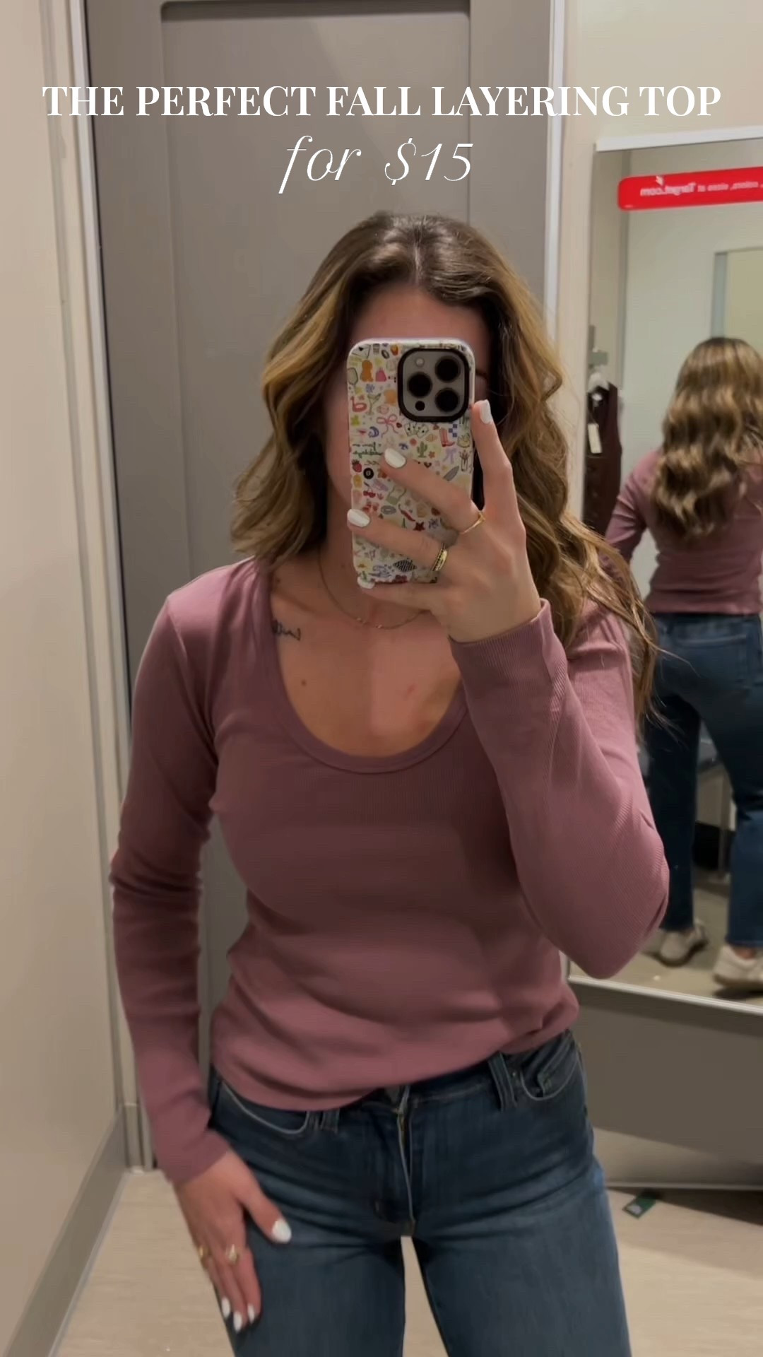 The perfect top for layering this fall!! Only $15 and soooo many colors🤭 I snagged some last year and I wore them all the time🤎

#LTKFindsUnder50 #LTKStyleTip #LTKWorkwear