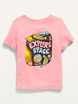 Unisex Graphic Crew-Neck T-Shirt for Toddler | Old Navy (US)