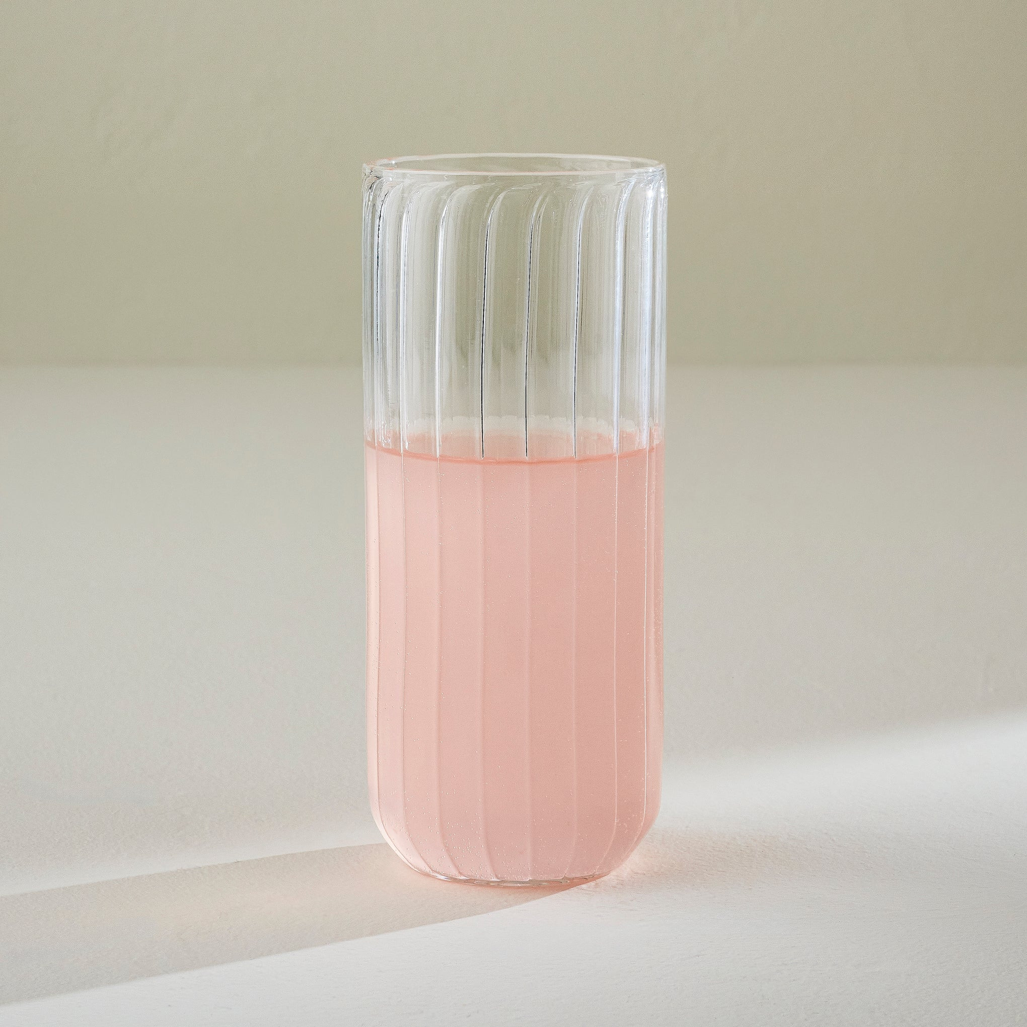 Fluted Glass Tumbler | Magnolia