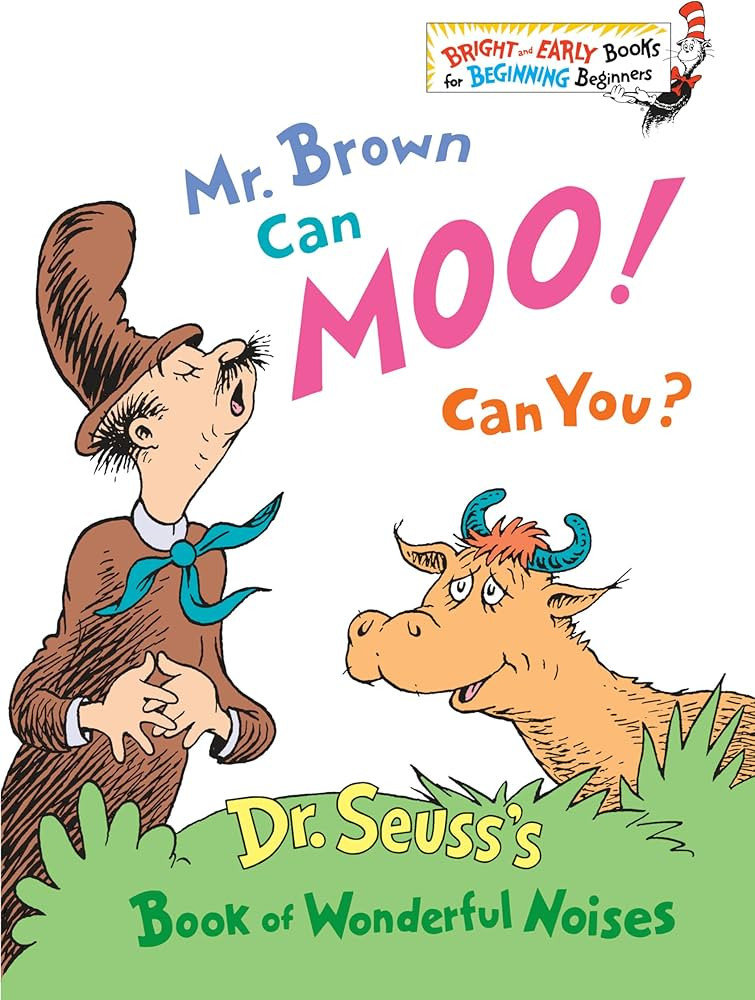 Mr. Brown Can Moo! Can You? (Bright & Early Books) | Amazon (US)