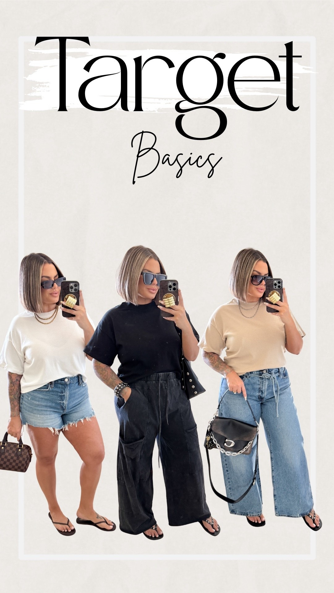 Great quality basics for only $15 had to grab 3 but they come in several colors ! Size L 

I’ll do a separate post with the rest of the items linked only linking @target items here #ad
