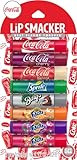 Lip Smacker Coca-Cola Flavored Lip Balm, 8 Count, Flavors Coke, Cherry Coke, Vanilla Coke, Sprite... | Amazon (US)