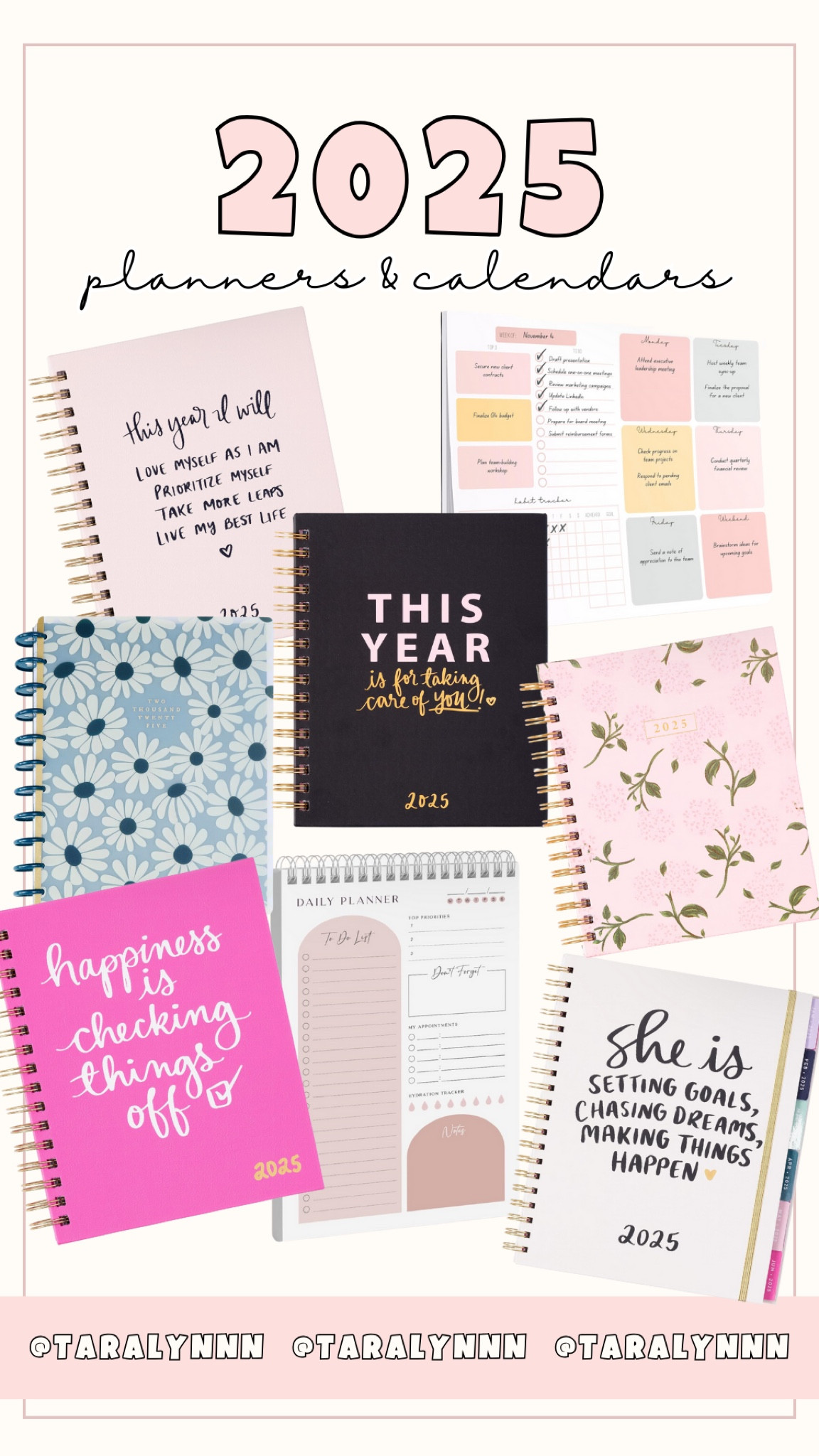 2025 planners & calenders 🩷

#calendar #planner #newyear #organize #organized #schedule

#LTKFindsUnder50 #LTKFamily #LTKHome