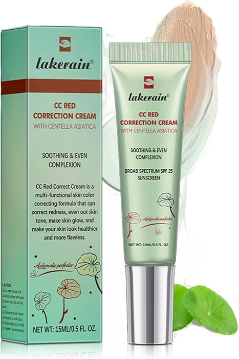 CC Cream Red Corrector with Centella,Redness Corrector | Amazon (US)