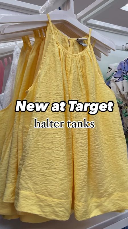 New halter tanks at Target 🎯



#LTKstyletip #LTKVideo #LTKSeasonal