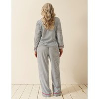 Stripe & Stare Striped Pyjama Top Blue Mix | Marks & Spencer (UK)