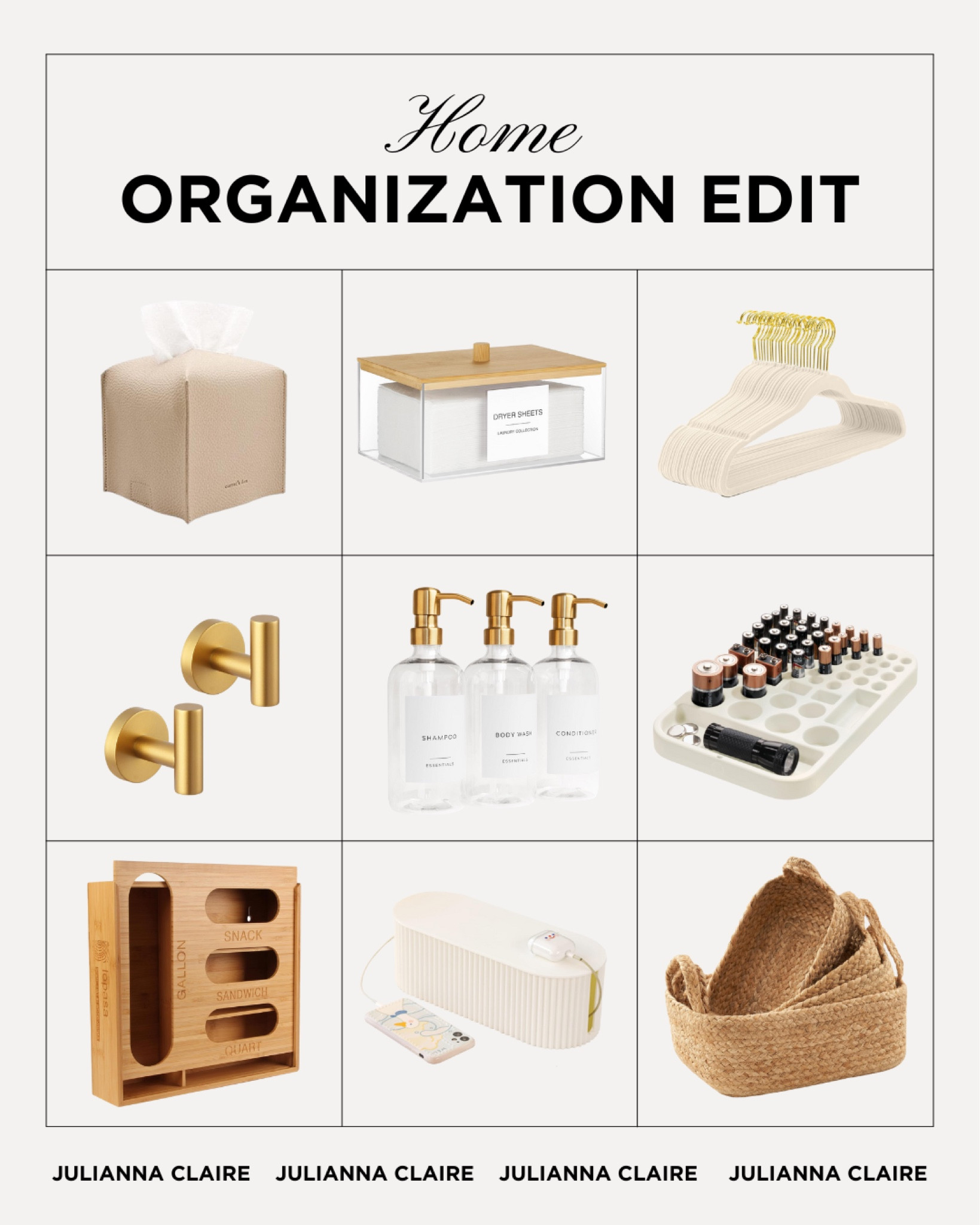 Home organization essentials from Amazon! 

#LTKHome #LTKFindsUnder100