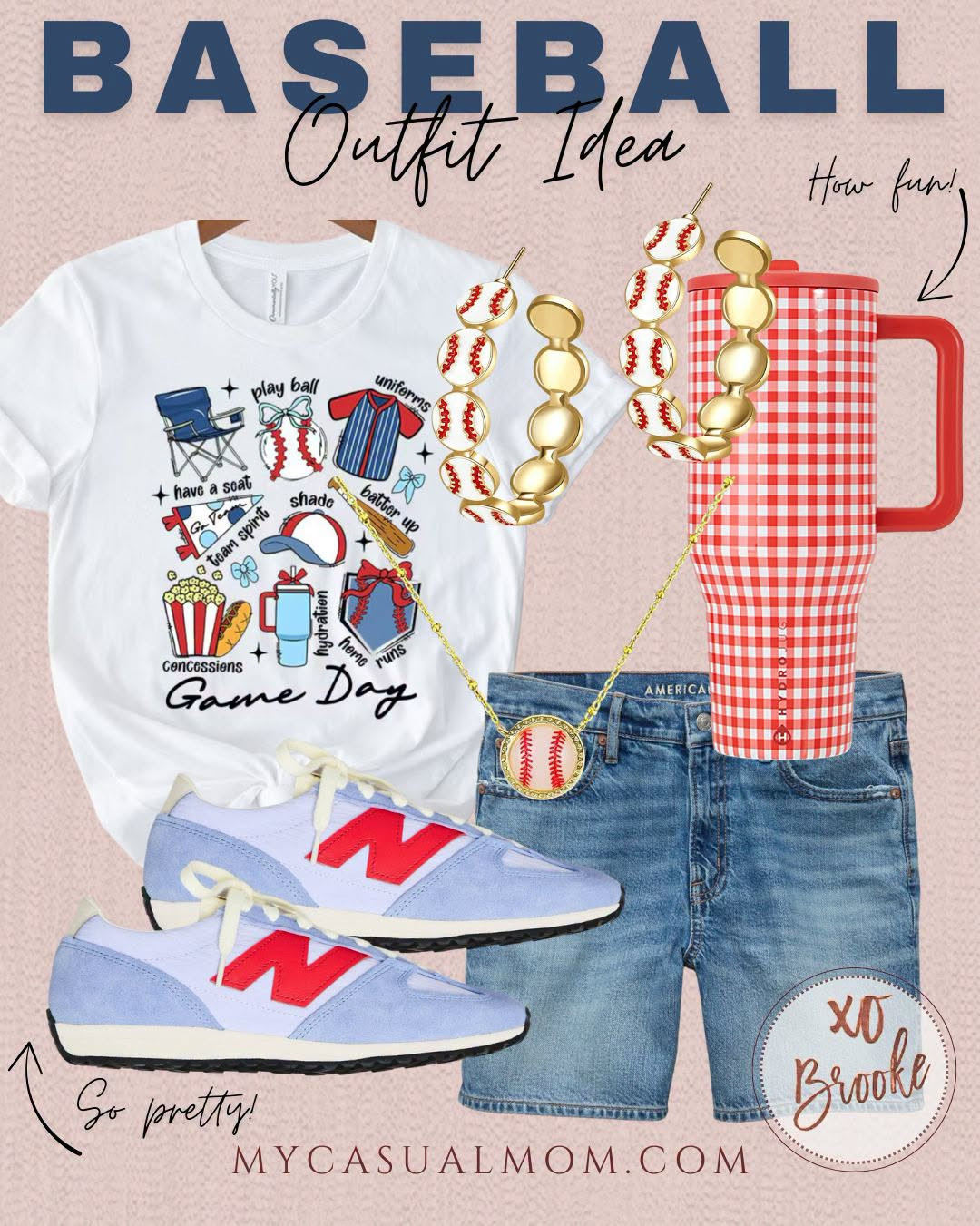 Where are my baseball ⚾️ moms? Stay cool and look cute 👏🏻 I love this fun summer tumbler too!
 

 #LTKmomlife #LTKActive #LTKOver40