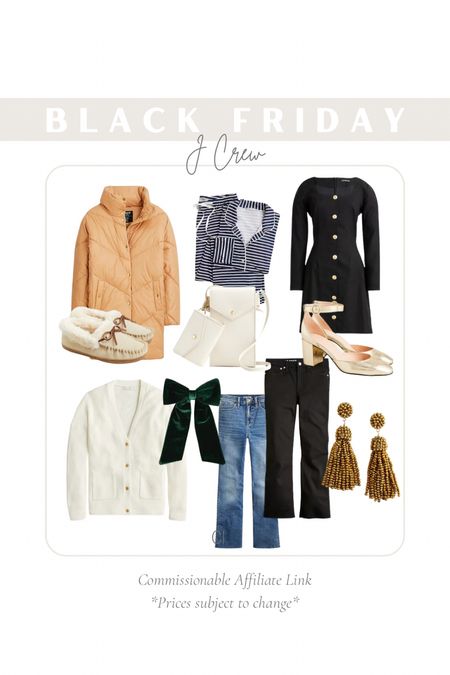 Black Friday sales are already starting! Save on these J.Crew pieces for women. I love this women’s puffer jacket, my favorite Demi-boot cut jeans, gold heels, and little black dress perfect for the holidays. This button up cardigan is my favorite and I have it in two colors.

#LTKGiftGuide #LTKsalealert #LTKCyberWeek